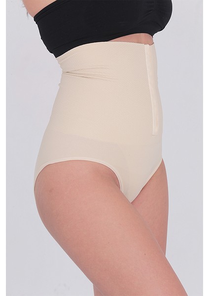 Ayarlanabilir Ağraflı S-M-L-XL-2XL Beden Yüksek Bel Kadın Slip Korse