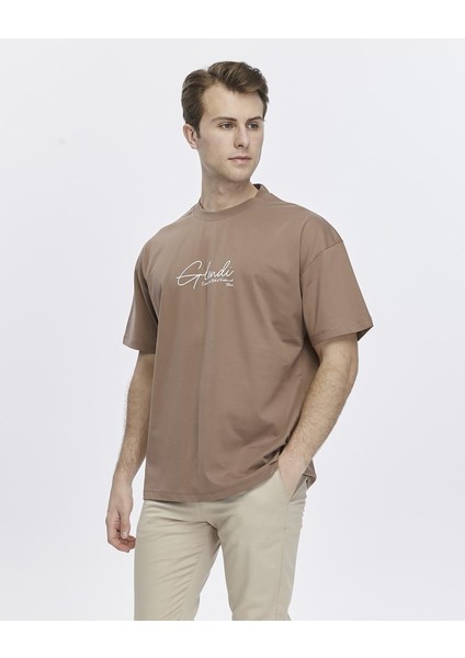 Arkası ve Önü Baskılı Oversize Tişört fırsatları