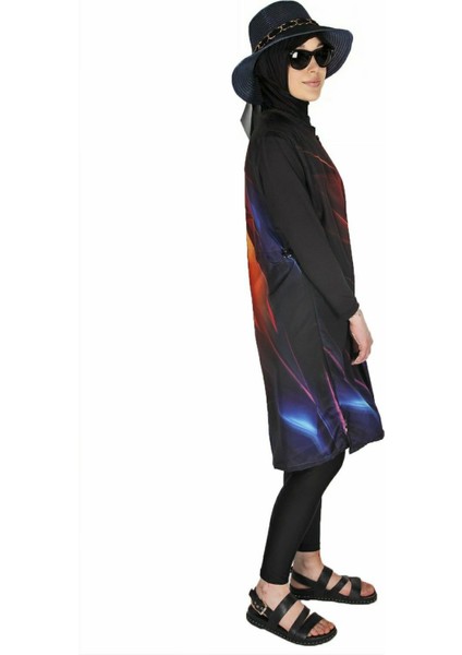 Alanya Serisi 1. Kalite Tam Kapalı Tesettür Mayo modelleri