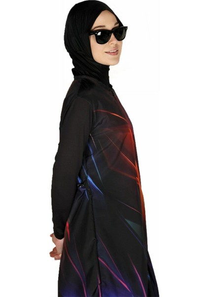 Alanya Serisi 1. Kalite Tam Kapalı Tesettür Mayo fırsatları