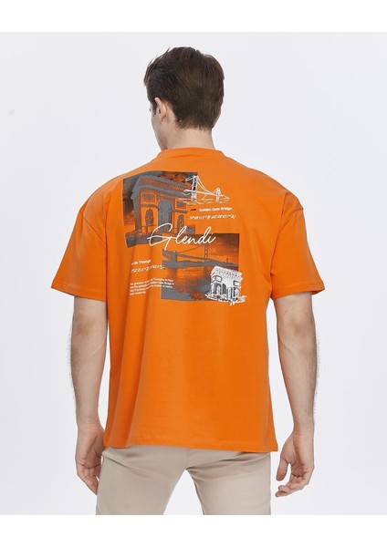 Arkası ve Önü Baskılı Oversize Tişört fırsatları