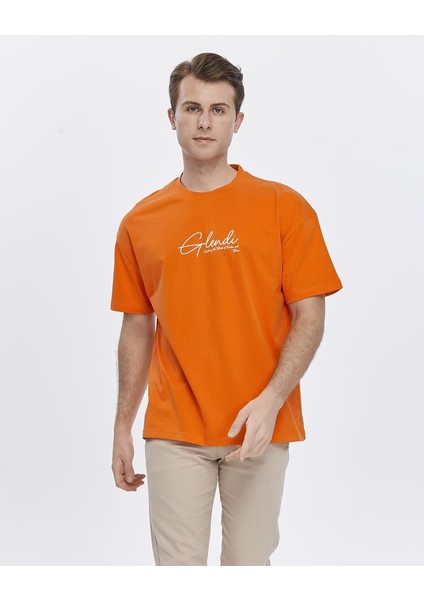 Arkası ve Önü Baskılı Oversize Tişört indirimleri