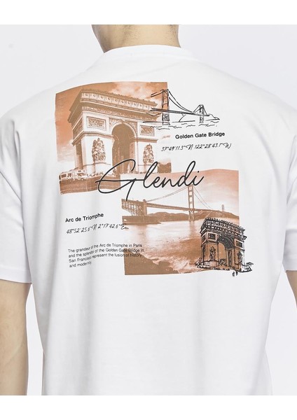 Arkası ve Önü Baskılı Oversize Tişört indirimleri