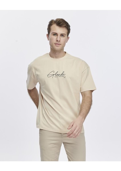 Arkası ve Önü Baskılı Oversize Tişört fırsatları