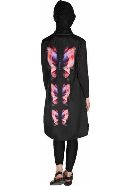 1. Kalite Butterfly Tam Kapalı Tesettür Mayo fiyatları