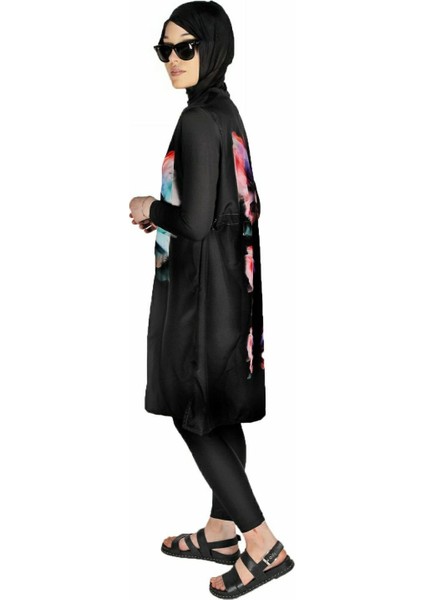 1. Kalite Butterfly Tam Kapalı Tesettür Mayo fırsatları