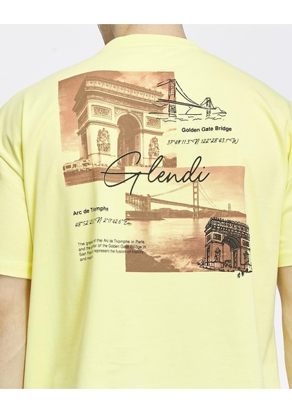 Arkası ve Önü Baskılı Oversize Tişört indirimleri