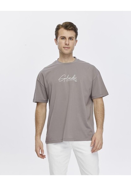 Arkası ve Önü Baskılı Oversize Tişört modelleri