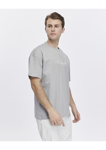 Arkası ve Önü Baskılı Oversize Tişört fiyatları
