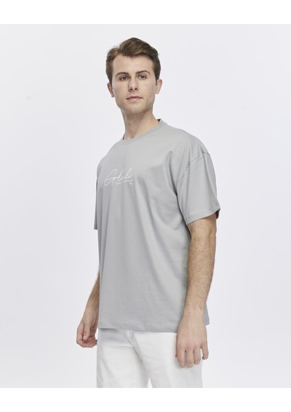 Arkası ve Önü Baskılı Oversize Tişört modelleri