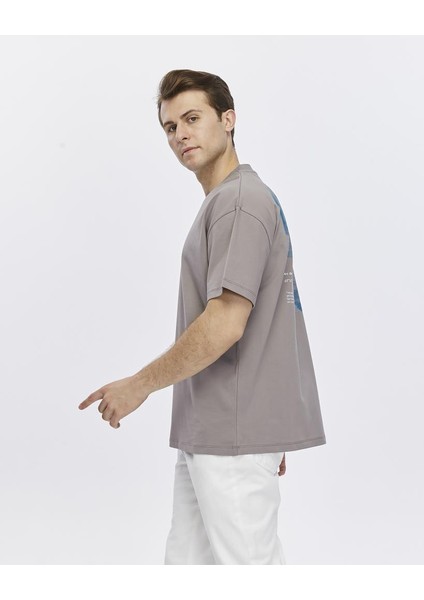 Arkası ve Önü Baskılı Oversize Tişört fırsatları