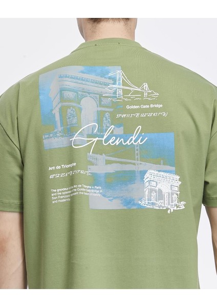 Arkası ve Önü Baskılı Oversize Tişört indirimleri