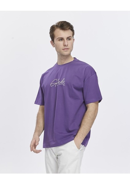 Arkası ve Önü Baskılı Oversize Tişört modelleri