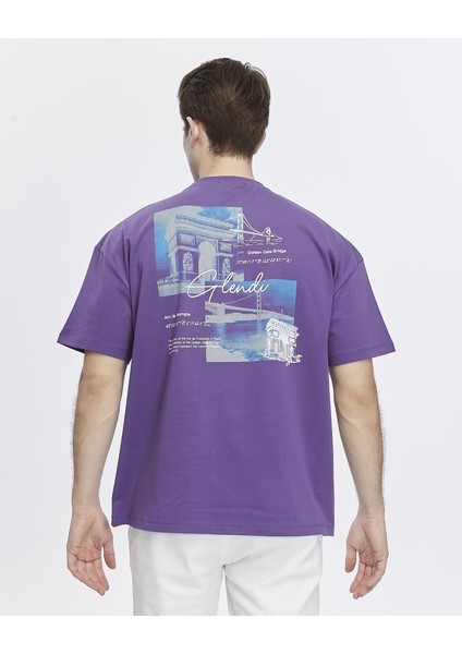 Arkası ve Önü Baskılı Oversize Tişört fırsatları