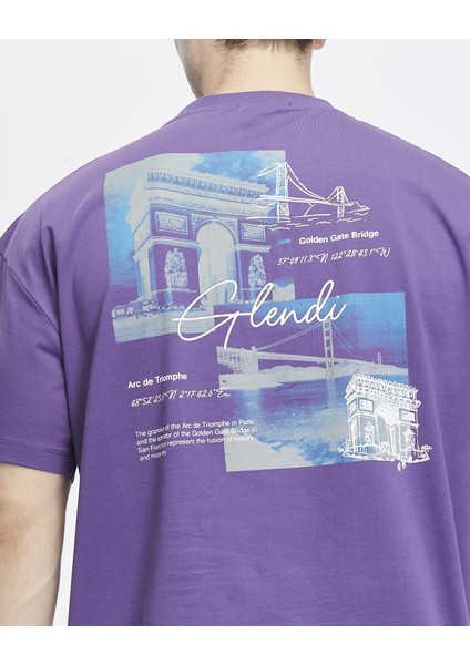 Arkası ve Önü Baskılı Oversize Tişört indirimleri