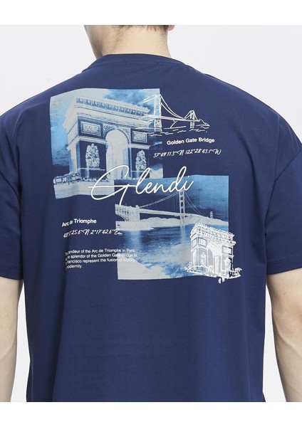 Arkası ve Önü Baskılı Oversize Tişört indirimleri