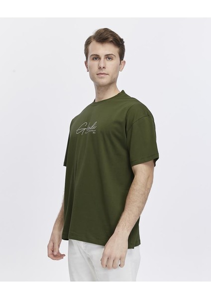 Arkası ve Önü Baskılı Oversize Tişört fırsatları