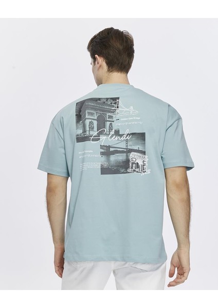 Arkası ve Önü Baskılı Oversize Tişört indirimleri