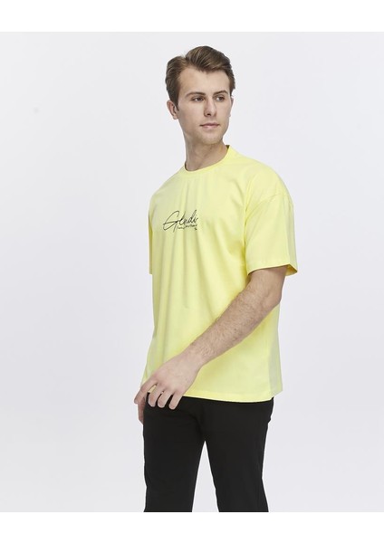 Arkası ve Önü Baskılı Oversize Tişört modelleri