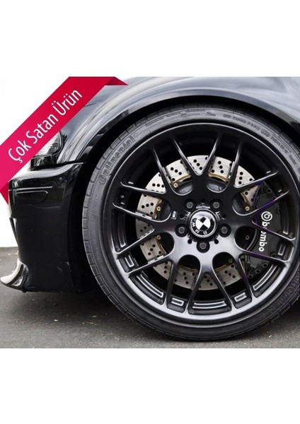 Massey-Ferguson Mf 3330 Uyumlu Brembo Siyah Kaliper Kapağı 4 Parça Ön Arka Set