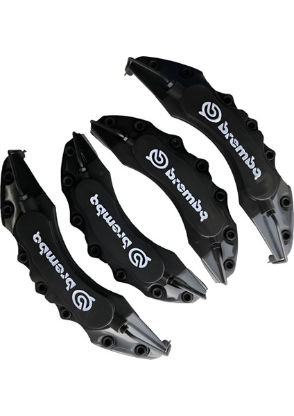 Massey-Ferguson Mf 3330 Uyumlu Brembo Siyah Kaliper Kapağı 4 Parça Ön Arka Set
