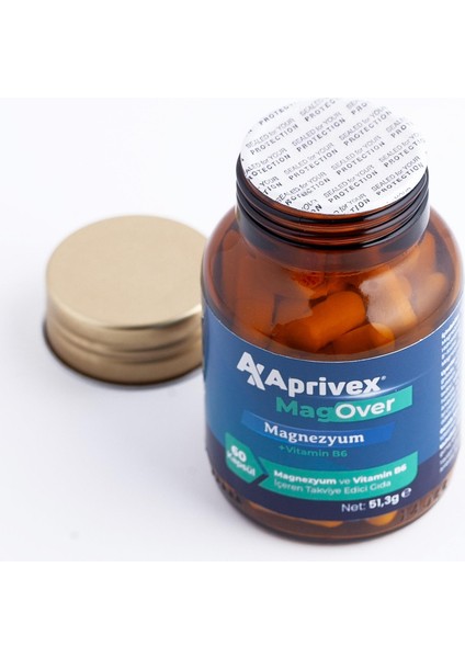 Magover Magnezyum 5 Li Etki 60 Tablet Vitamin B6 fiyatları