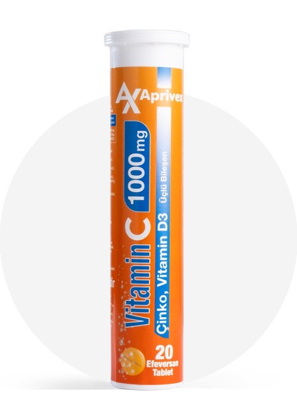 Vitamin C 1000 Mg Üçlü Bileşen