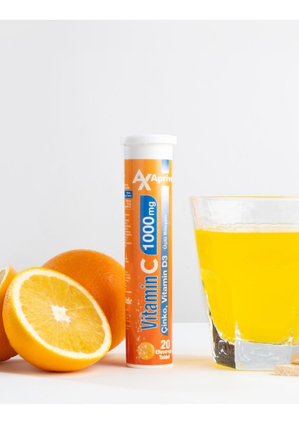 Vitamin C 1000 Mg Üçlü Bileşen