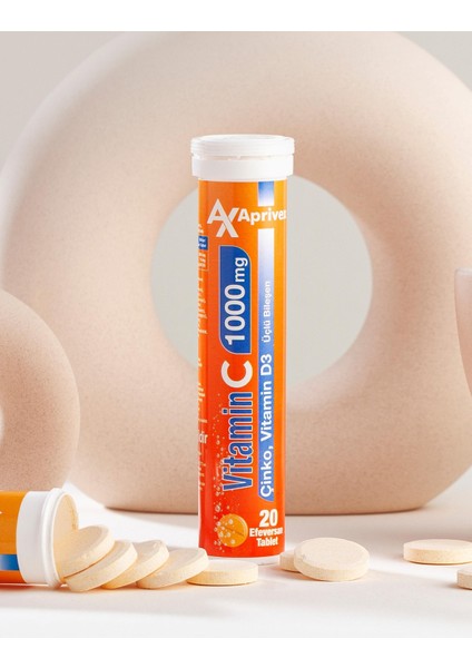 Vitamin C 1000 Mg Üçlü Bileşen