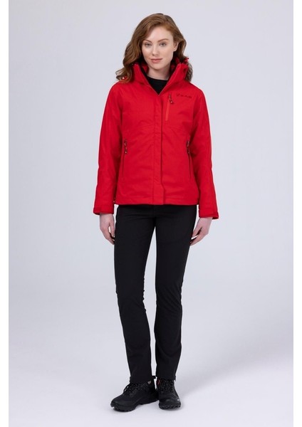 Sparkle Woman 3 In 1 Jacket Red