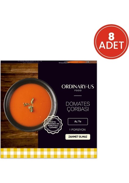 Domates Çorbası 8'li