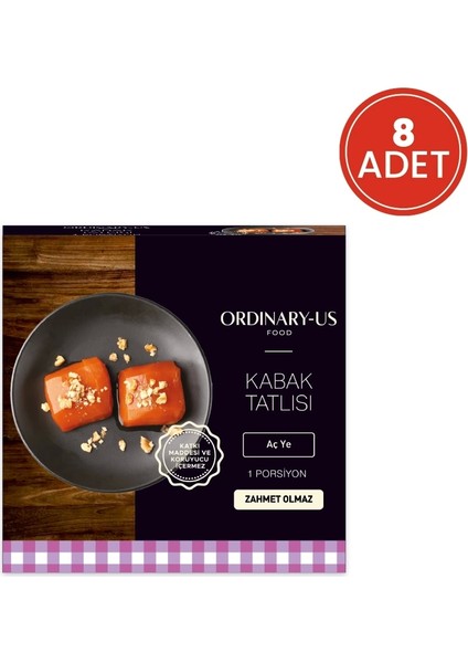 Ordinary-Us Food Kabak Tatlısı 8'li