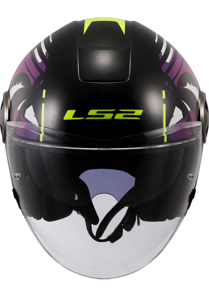 Classy Palm Siyah Kask