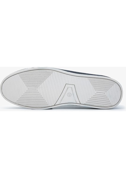 Erkek Lacivert Deri Casual Ayakkabı 128 245530 Erk Ayk Y24 indirimleri