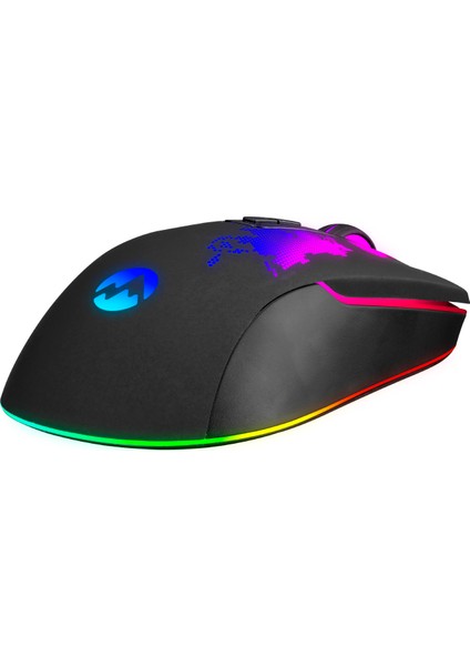 GX69 Javelin 4800 DPI Makro Yazılımlı RGB Gaming Oyuncu Mouse