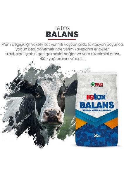 Retox Balans Sodyum Bikarbonat Takviye Yem Katkı 25 kg indirimleri
