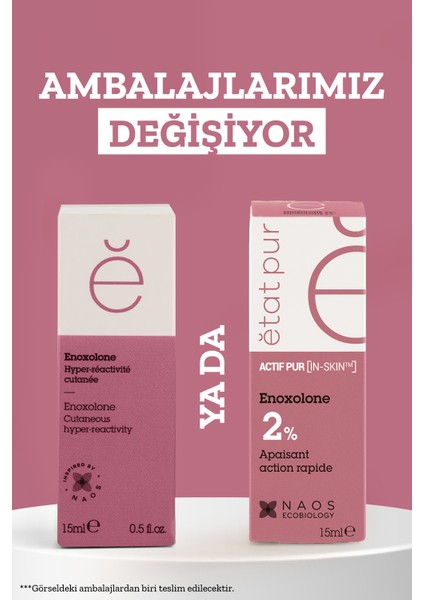 Etat Pur Enoxolone Pure Active Konsantre Bakım Ürünü 15 ml