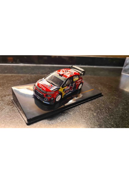 Ixo 1/43 Citroen C3 Wrc Rally Chile 2.nd 2019 Ogier - Ingrassia