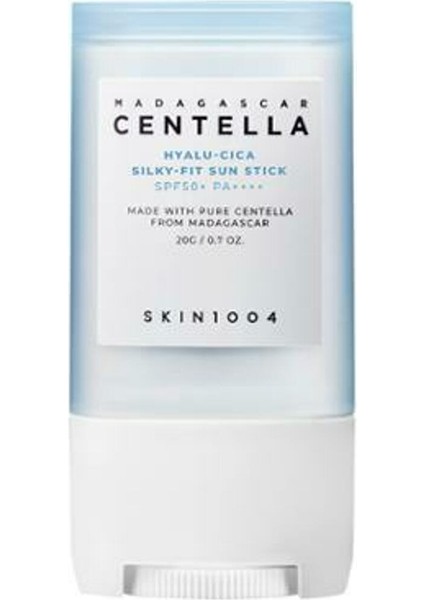 SKIN1004 Madagascar Centella Hyalu-Cica Silky-Fit Sun Stick 20G - Nemlendiricili Yumuşak Bitişli Stick