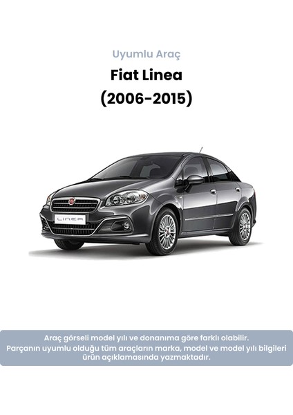 Fiat Linea Sol Arka Fren Hortumu (2006-2015) Maher