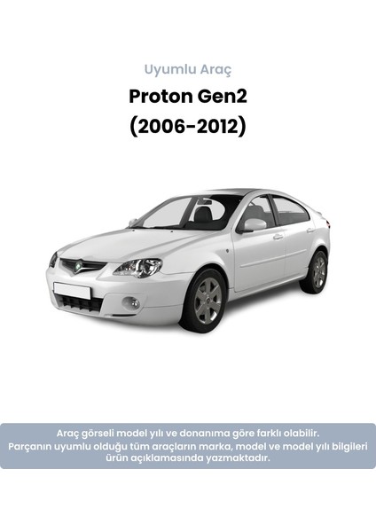 Proton Gen2 Sağ Ön Fren Hortumu (2006-2012) Malezya Muadil