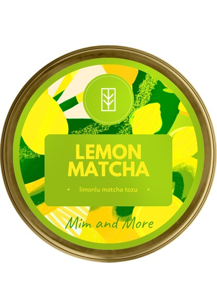 Lemon Matcha - Limon Aromalı Matcha, 25 Gr