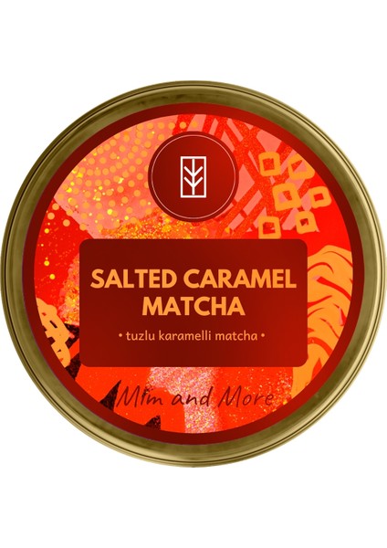 Salted Caramel Matcha Tuzlu Karamel Aromalı Matcha 25 gr