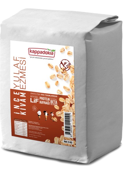 Ince Kıvam Yulaf Ezmesi 5 kg
