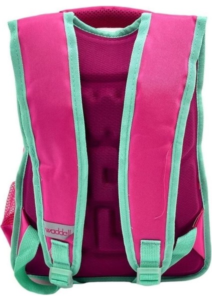 Waddell Bag Pembe Kalp Okul Sırt Çantası - Waddell Kız Okul Çanta Seti