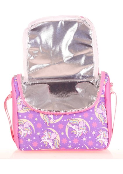 Kids Isı Yalıtımlı Kız Çocuk Mor Unicorn Beslenme Çantası fiyatları