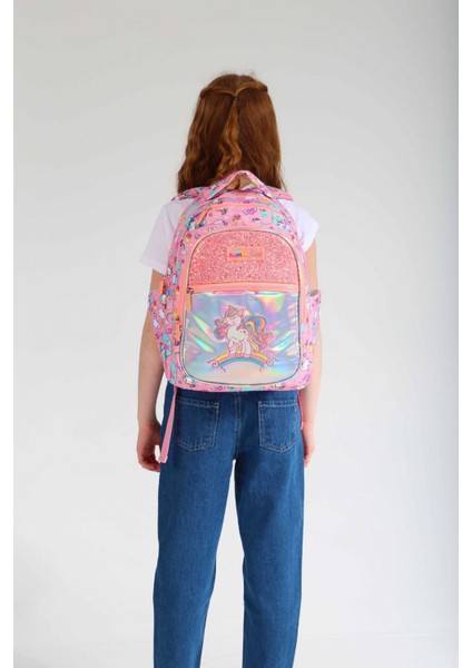Kids Aynalı Taşlı Unicorn Kız Çocuk Okul Sırt Çantası fırsatları