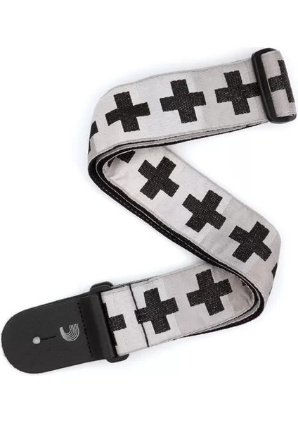 Planetwaves T20W1509 Gitar Askısı Dokuma Checkered Crosses