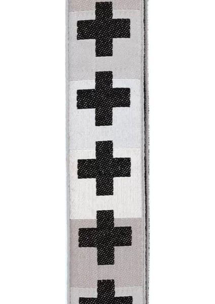 Planetwaves T20W1509 Gitar Askısı Dokuma Checkered Crosses
