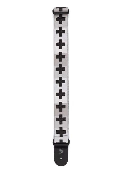 Planetwaves T20W1509 Gitar Askısı Dokuma Checkered Crosses